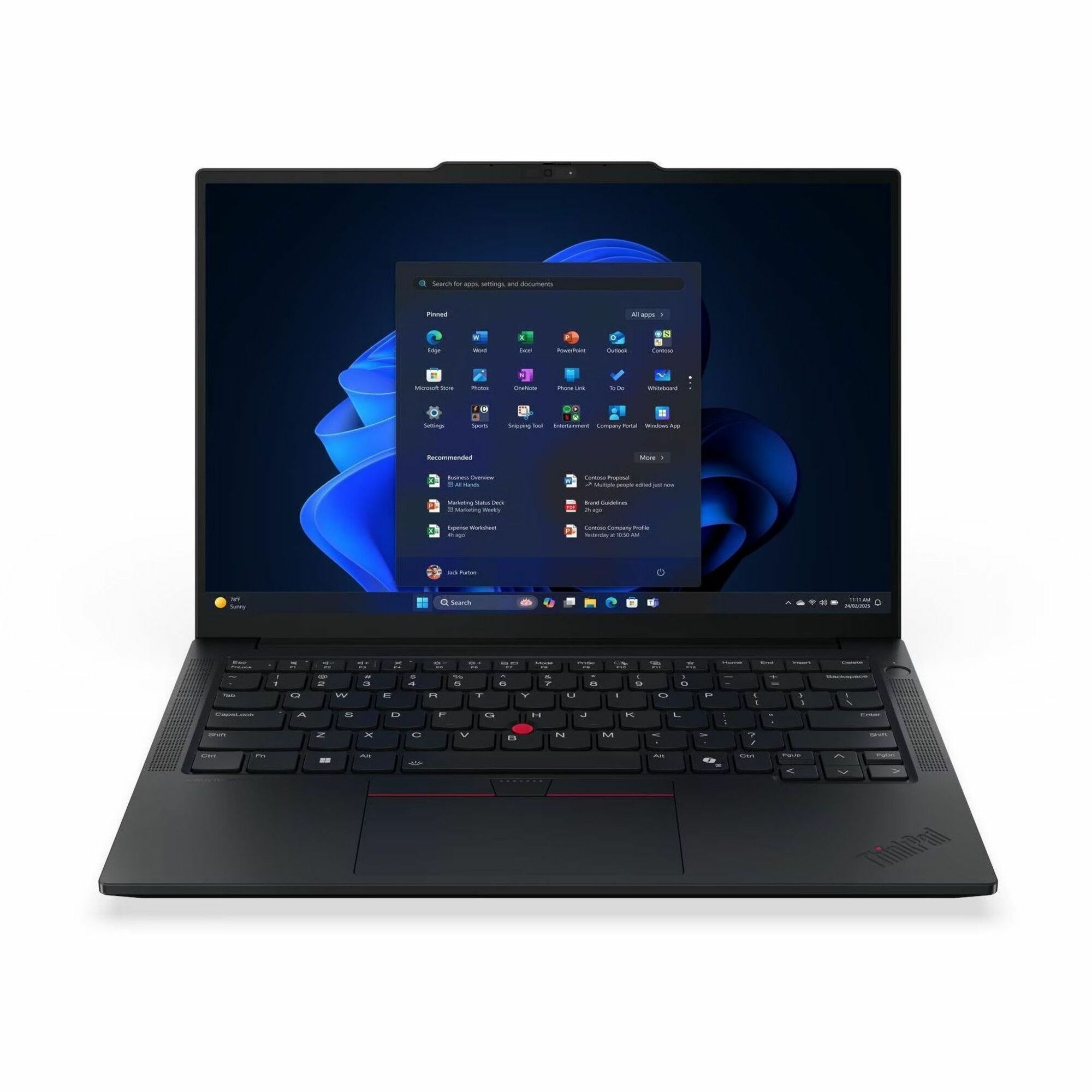 Lenovo ThinkPad E14 Gen 7 21SX0090US 14" Touchscreen Notebook - WUXGA - 60 Hz - Intel Core Ultra 7 2nd Gen 255H - 32 GB - 1 TB SSD - English Keyboard - Black
