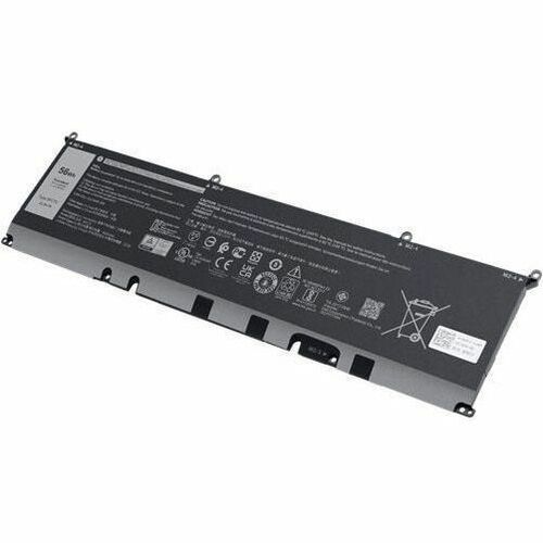 Dell 3-cell 56 Wh Lithium Ion Replacement Battery for Select Laptops