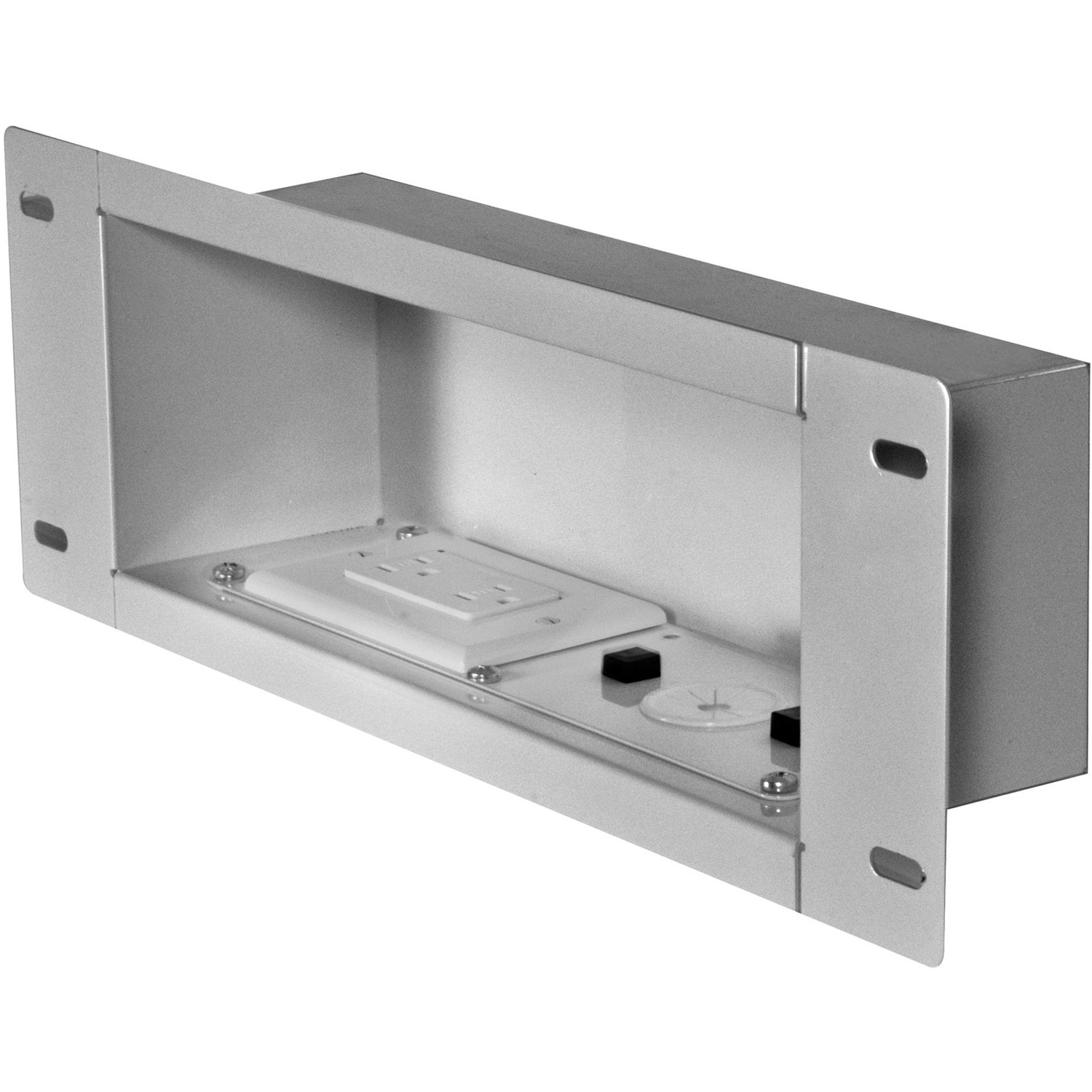 Peerless-AV&reg; IBA3AC-W Mounting Box for Flat Panel Display - White