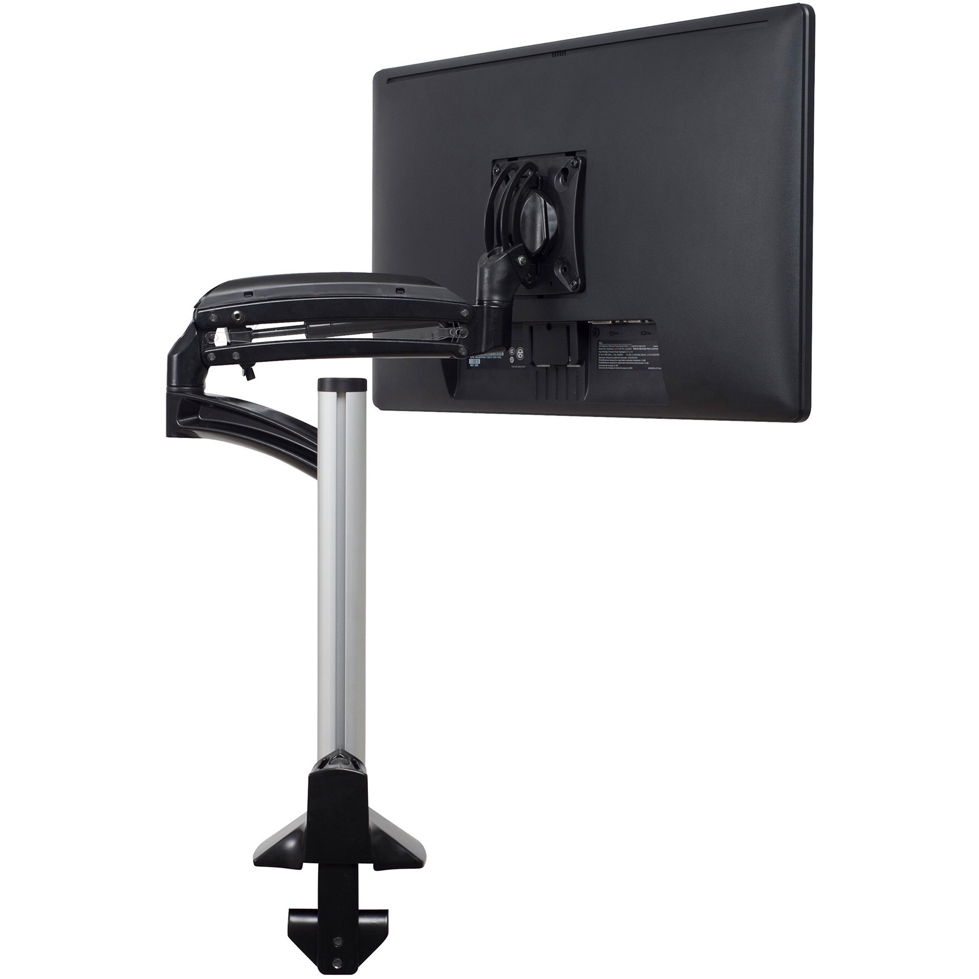 Chief Kontour K1C Dynamic Single Monitor Arm Desk Mount - Reduced Height Monitor Arm - For 10-38 inch Displays - Black