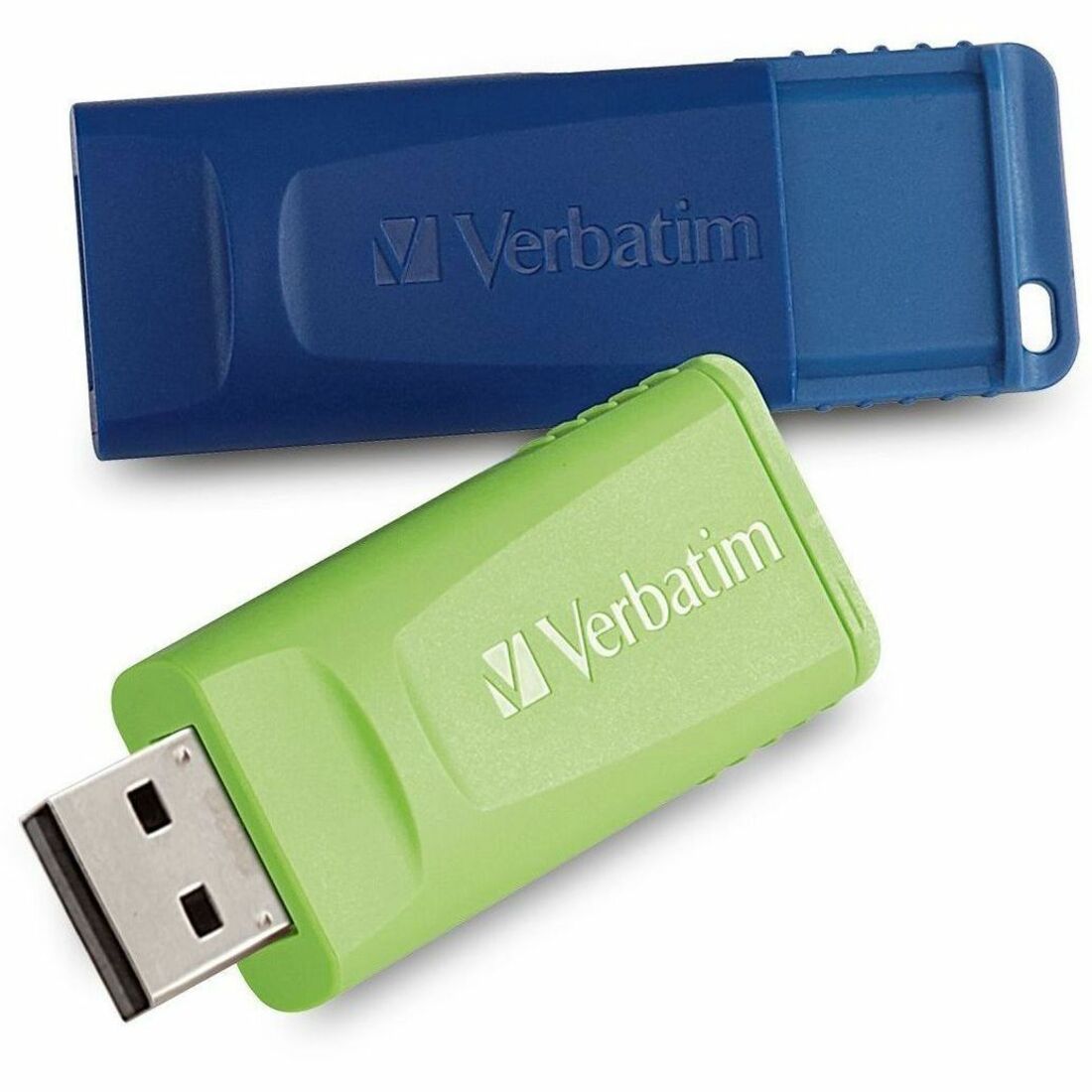 64GB Store 'n' Go USB Flash Drive - 2pk - Blue, Green