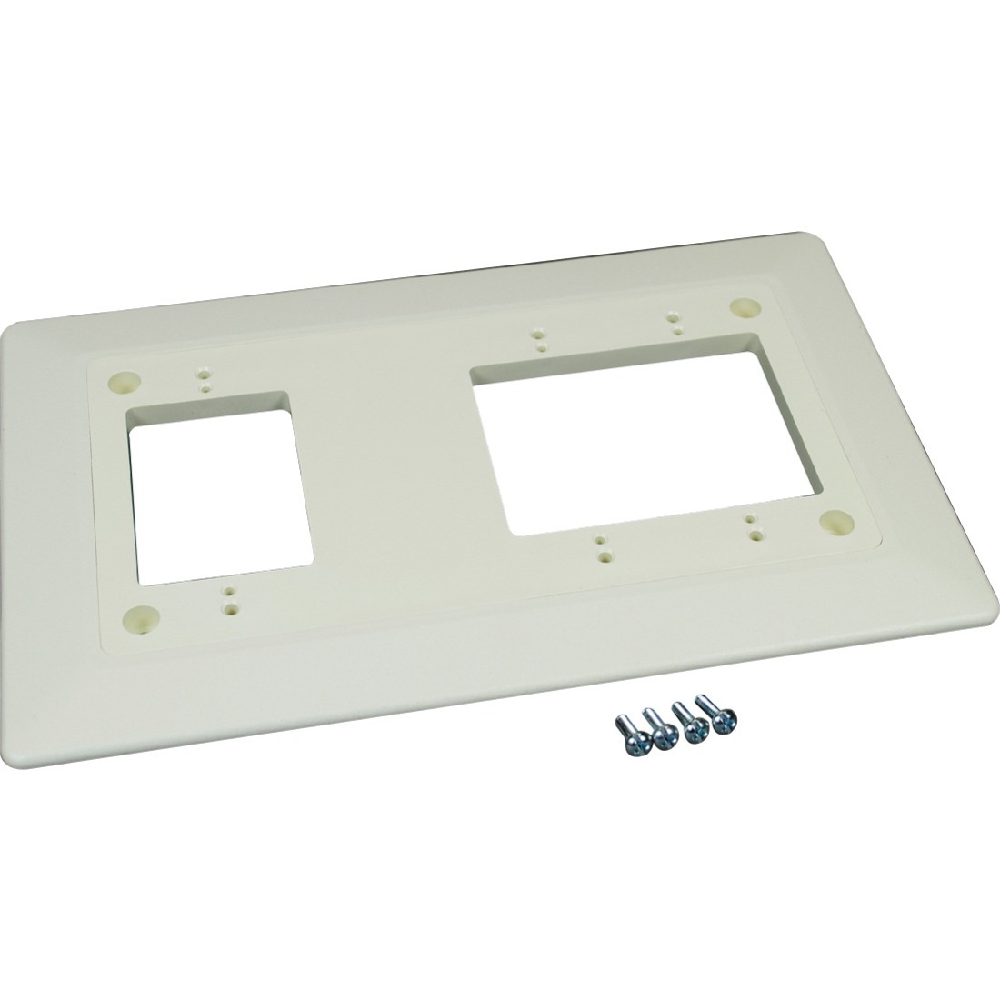 Wiremold WSA00-4GY Mounting Bracket for Gang Box - Light Gray