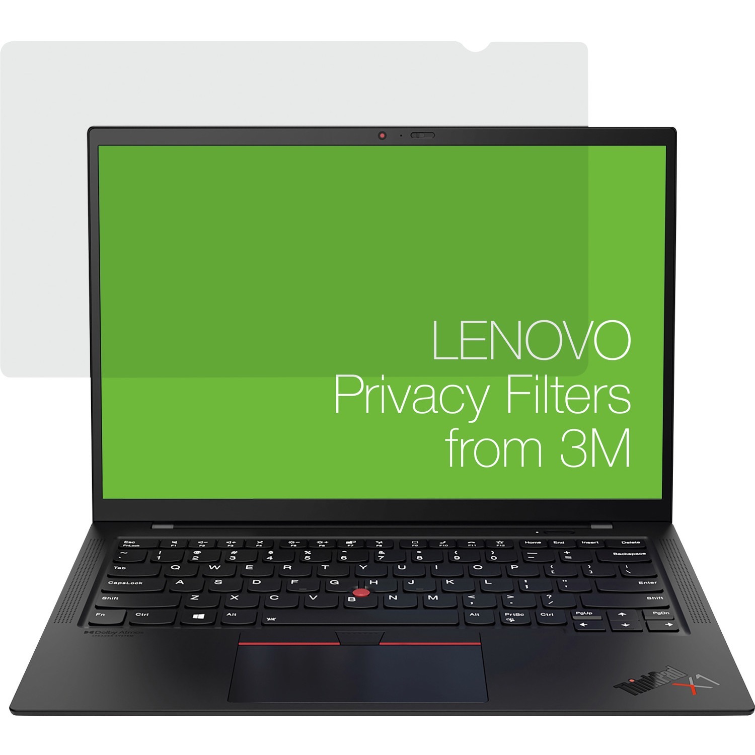 Lenovo 14.0" 1610 Privacy Filter for T14 G3/X1 Carbon G9 with COMPLY Attachment from 3M Matte