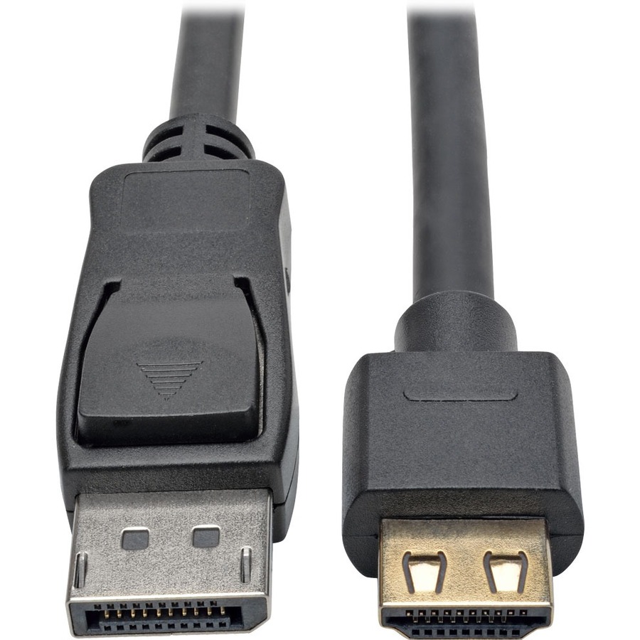 Tripp Lite by Eaton DisplayPort 1.2 to HDMI Active Adapter Cable (M/M) 4K 60 Hz Gripping HDMI Plug HDCP 2.2 15 ft. (4.6 m)