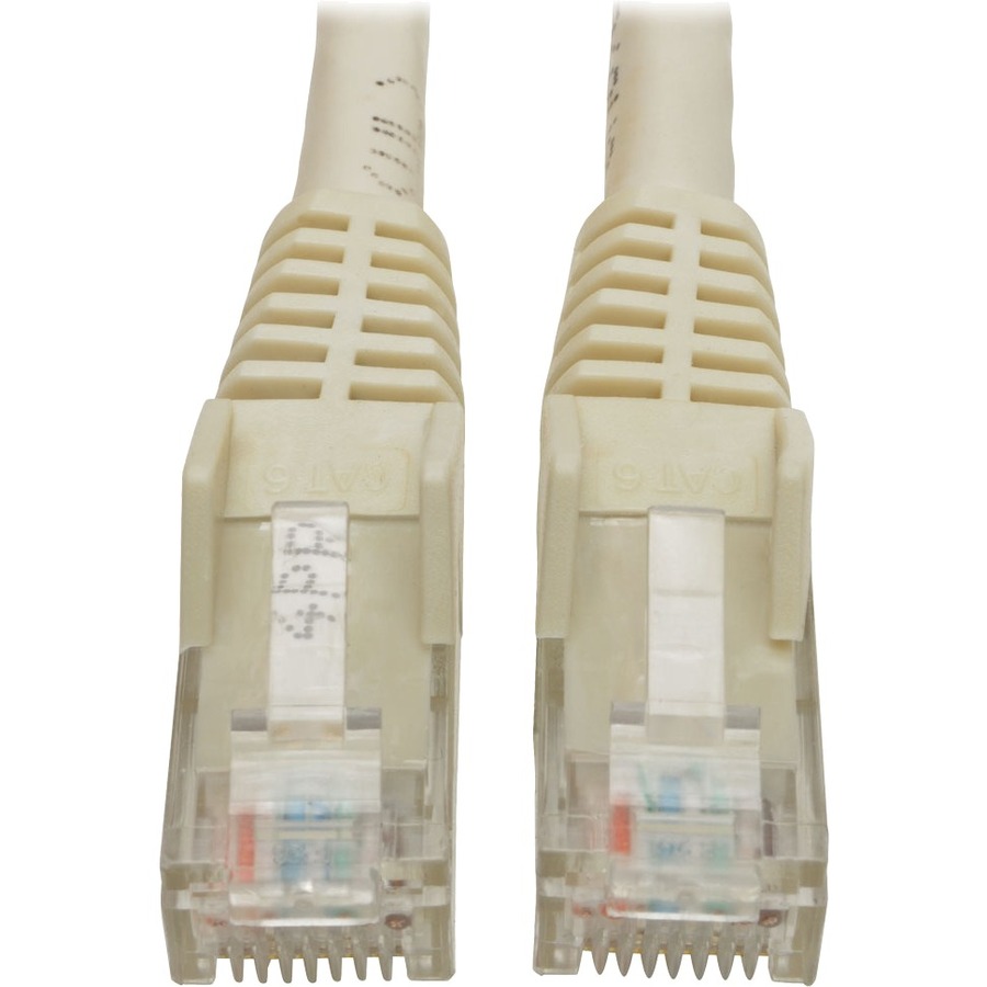 Tripp Lite by Eaton Cat6 Gigabit Snagless Molded (UTP) Ethernet Cable (RJ45 M/M) PoE White 4 ft. (1.22 m)