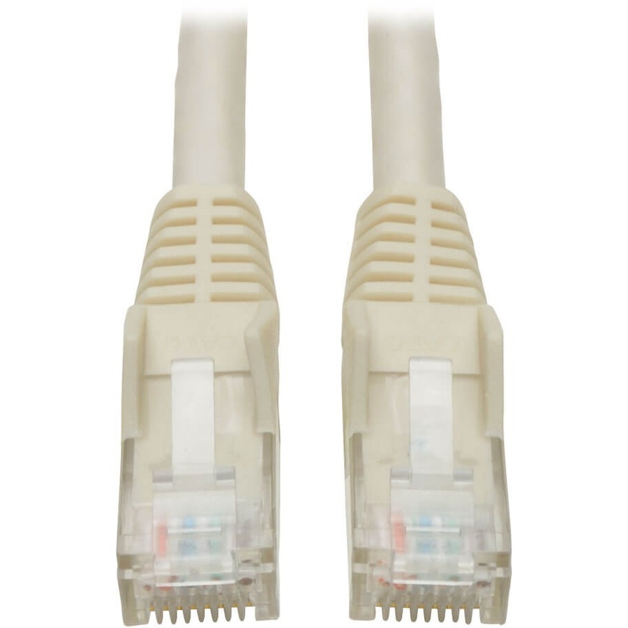 Tripp Lite by Eaton Cat6 Gigabit Snagless Molded (UTP) Ethernet Cable (RJ45 M/M) PoE White 20 ft. (6.09 m)