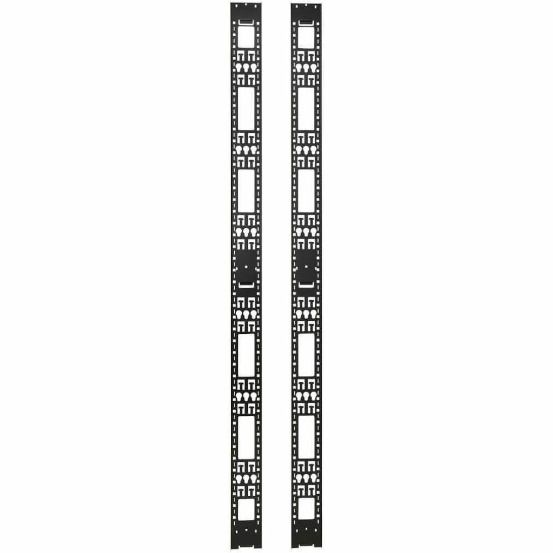 Tripp Lite by Eaton 45U Rack Enclosure Server Cabinet Vertical Cable Management Bars