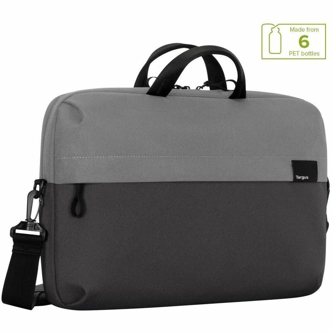 Targus Sagano EcoSmart TBS574GL Carrying Case (Slipcase) for 14" Notebook - Black/Gray