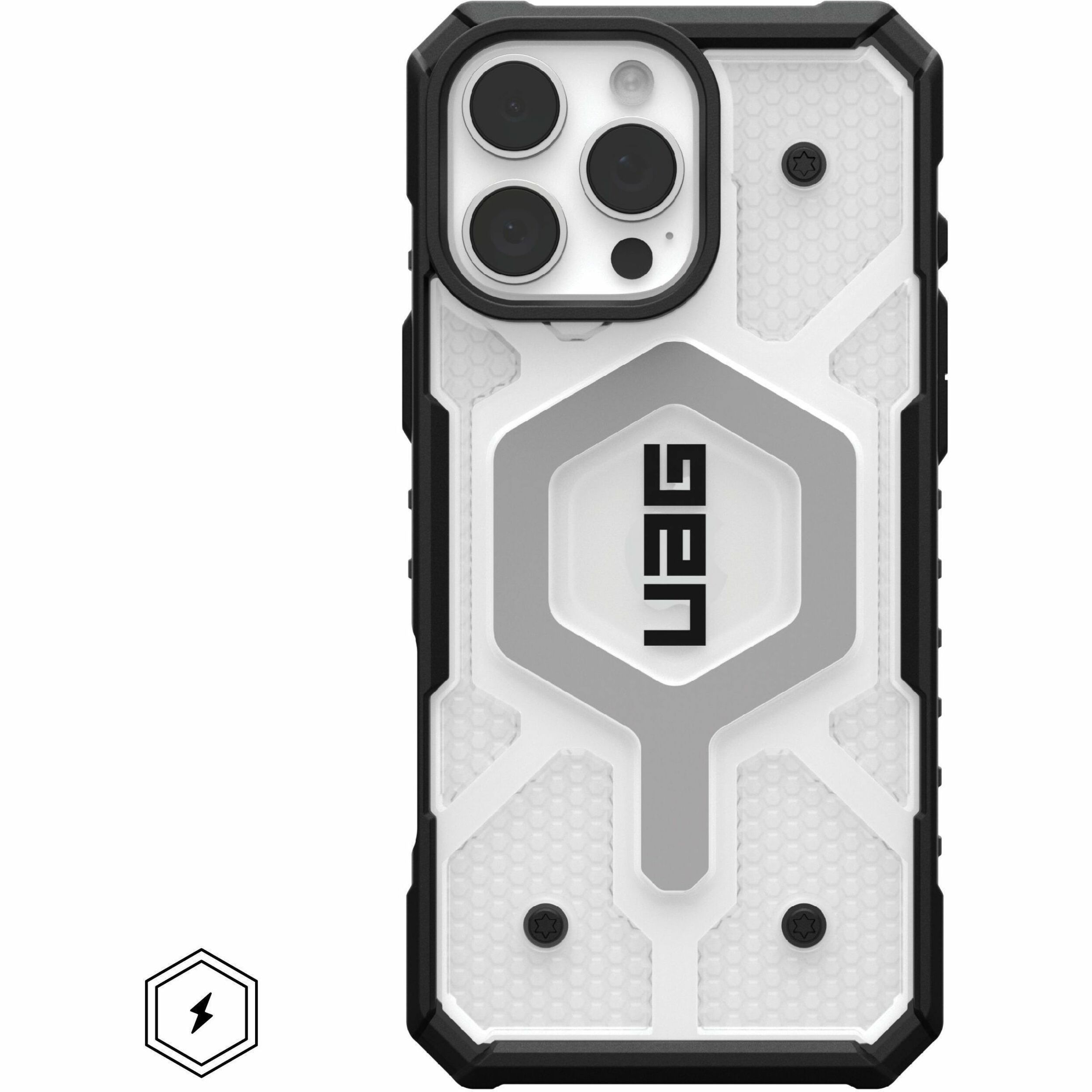 Urban Armor Gear Pathfinder Clear iPhone 16 Pro Max Case - Ice