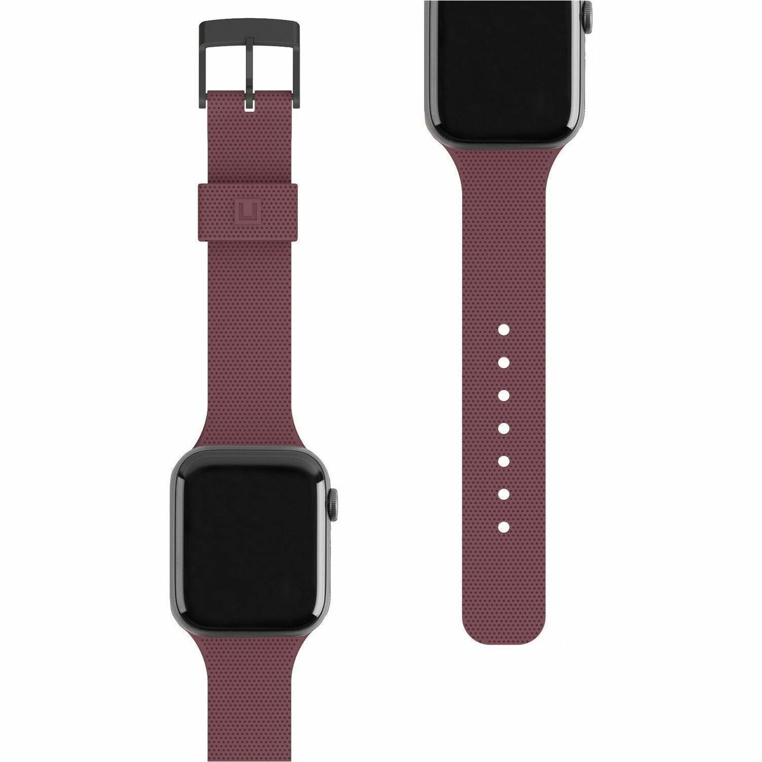 Urban Armor Gear [U] DOT Silicone Strap for Apple Watch - Aubergine