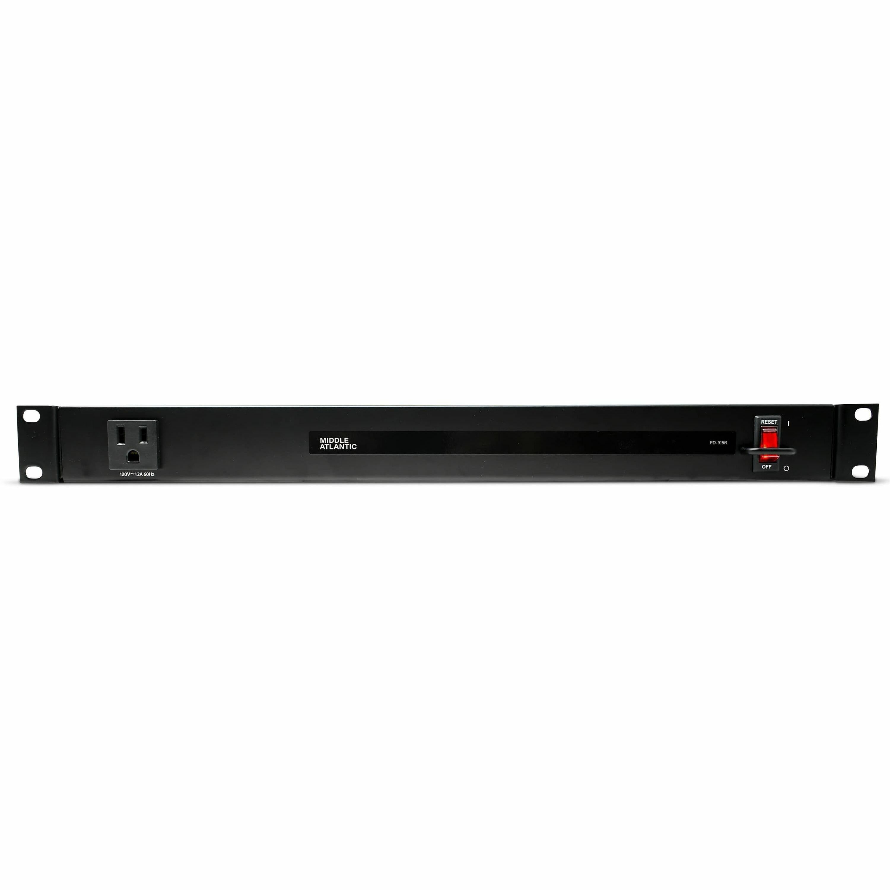 Middle Atlantic PD Rack Mount Power Distribution Unit - 15 Amp, 9 Outlet Rack Mount PDU - Basic Surge Protection