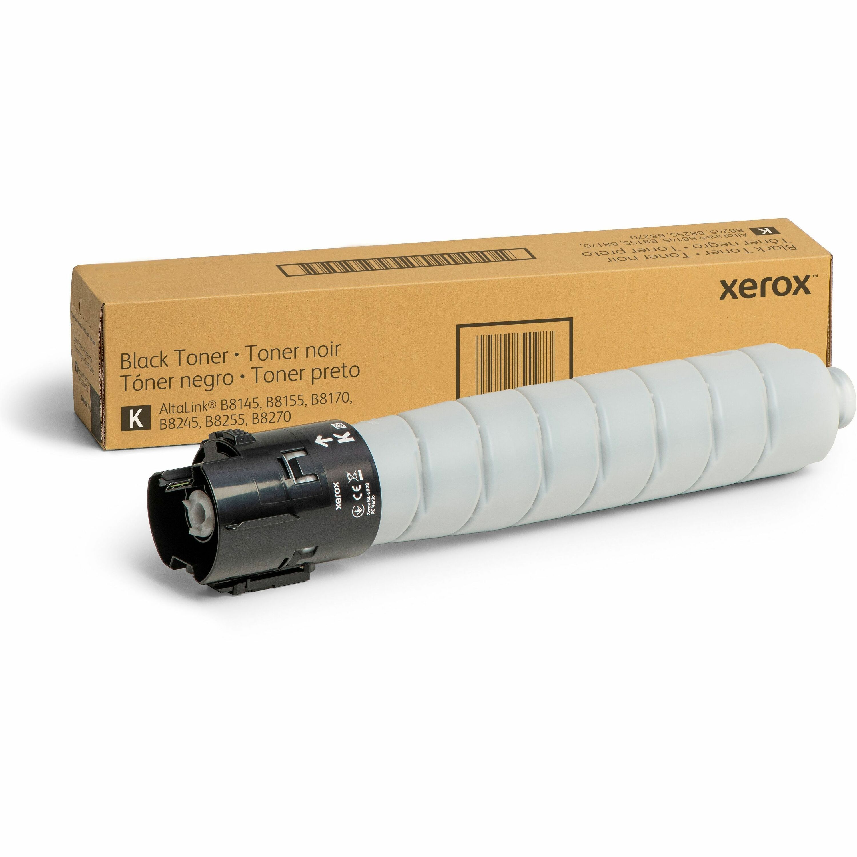 Xerox Genuine Xerox&reg; AltaLink&reg; B8100 Series Multifunction Printers? B8200 Series Multifunction Printers Black Toner Cartridge
