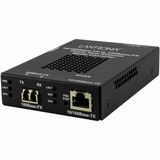 10/100BASE-TX RJ45 POE TO 100BASE-FX, MM LC, 2 KM WITH -UK POWER SUPPLY