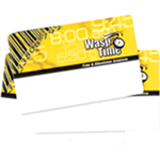 WaspTime 50 Barcode Badges, Sequence 251-300