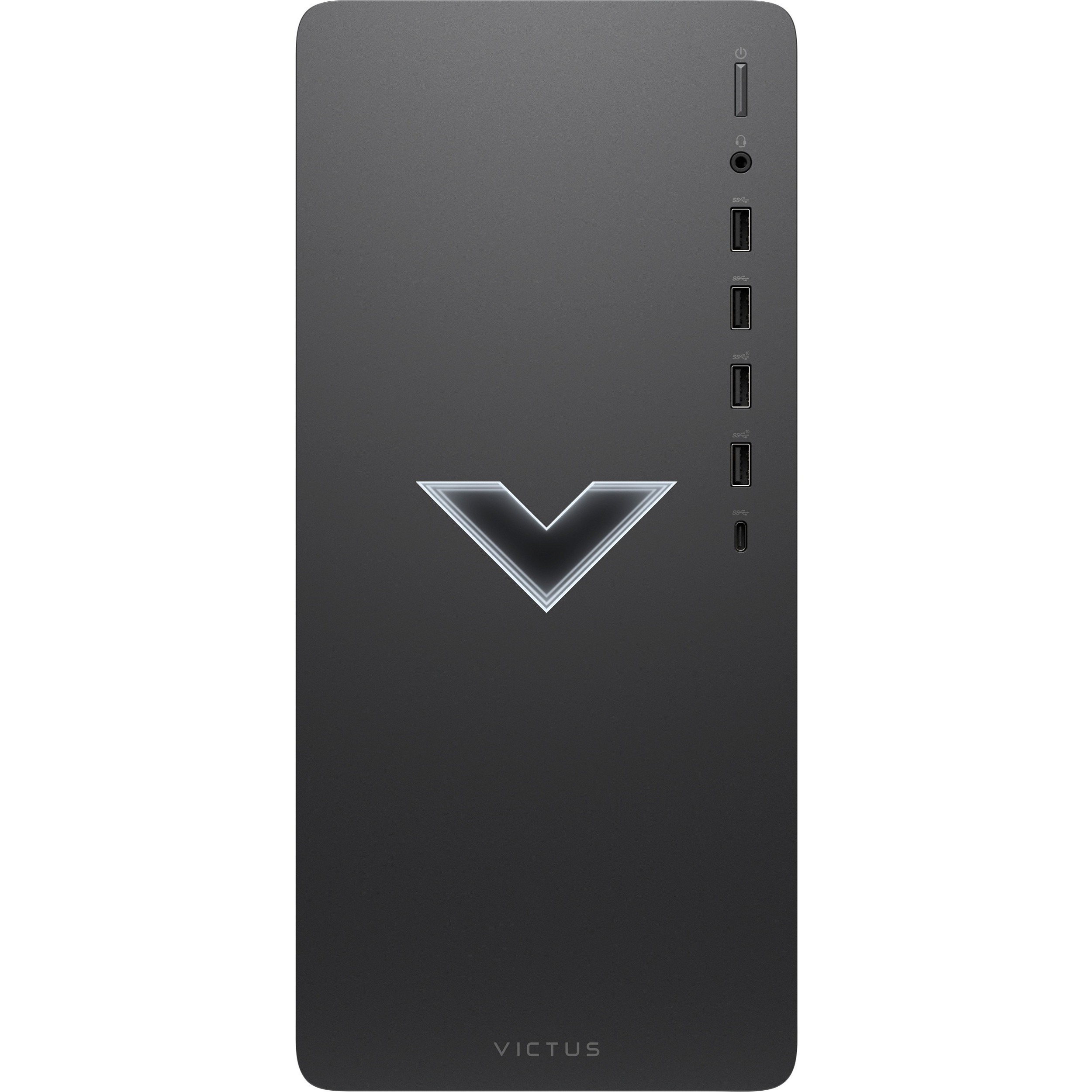 HP Victus TG02-0130 Gaming Desktop Computer - AMD Ryzen 7 5700G - 16 GB - 512 GB SSD - Tower - Mica Silver