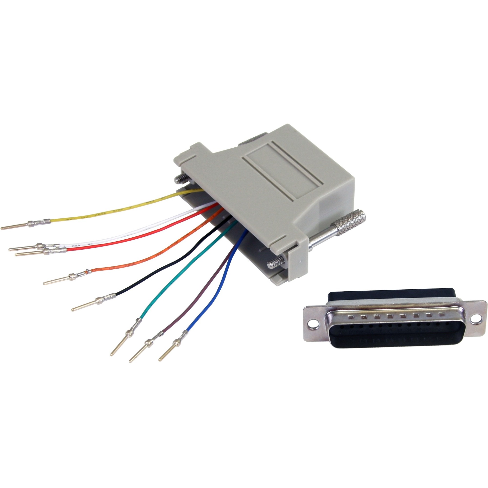 StarTech DB25 to RJ45 Modular Adapter - Serial adapter - DB-25 (M) - RJ-45 (F)