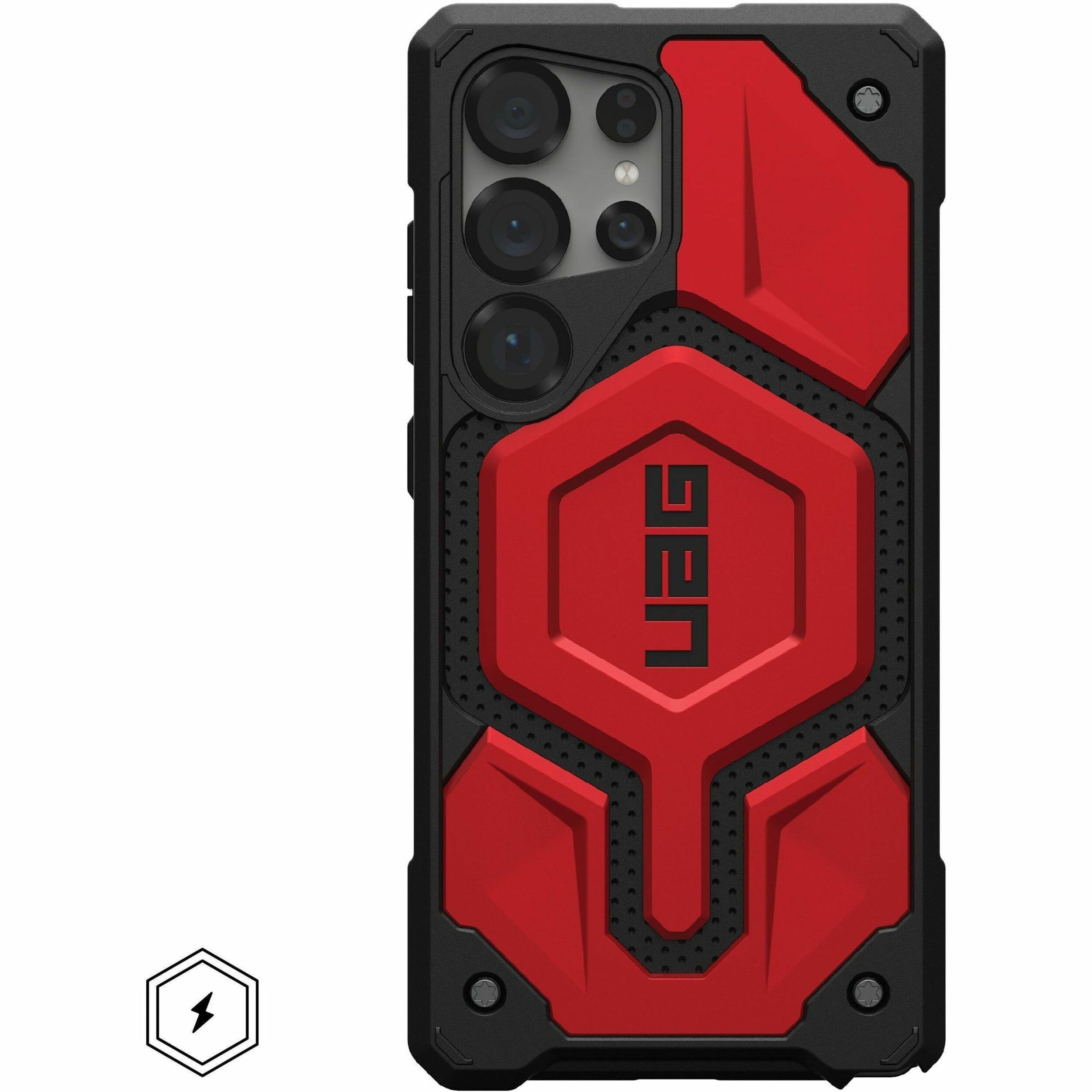 Urban Armor Gear Monarch Pro Galaxy S25 Ultra Case - Crimson