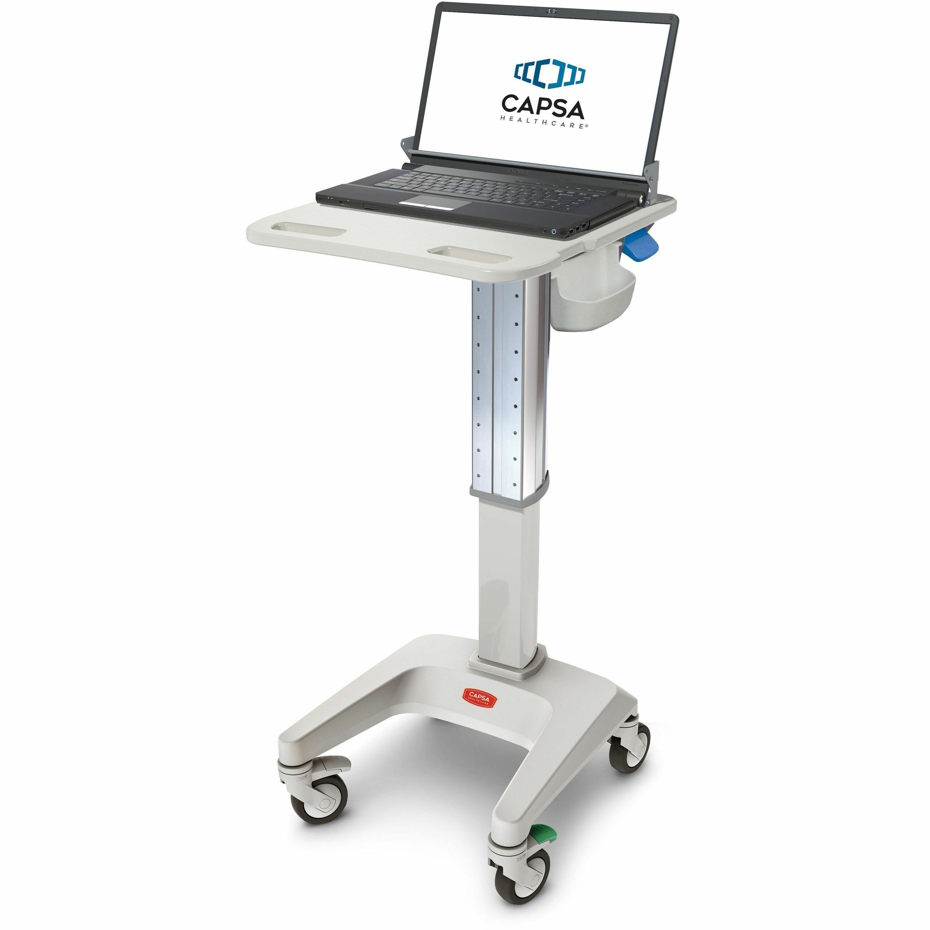 Capsa Healthcare - LX5 Non-Powered Cart (LX5-NG-D00-N-35) - Light Duty Mobile Computing Cart