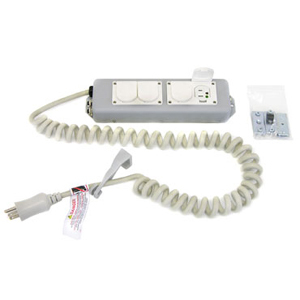 Ergotron 4-Outlets Medical Grade Power Strip