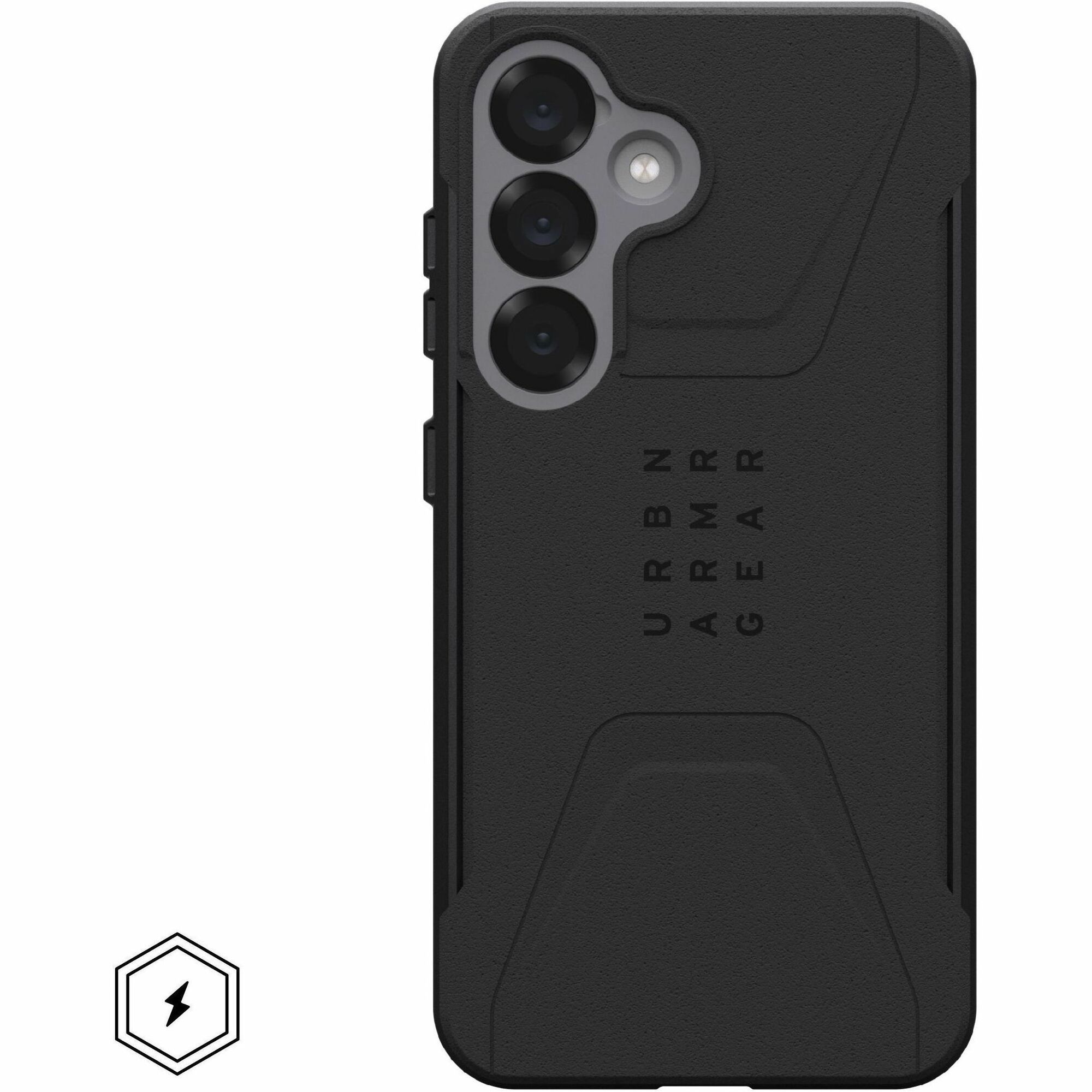 Urban Armor Gear Civilian Galaxy S25 Case - Black