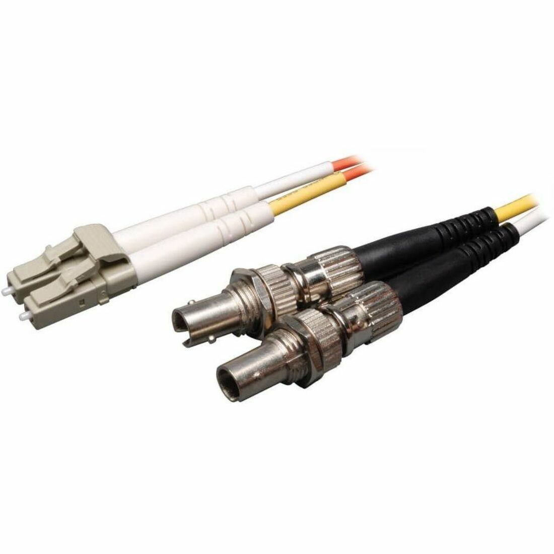 Tripp Lite by Eaton 0.3M Duplex Multimode Fiber Optic 50/125 Adapter LC/ST M/F 1ft 1' 0.3 Meter