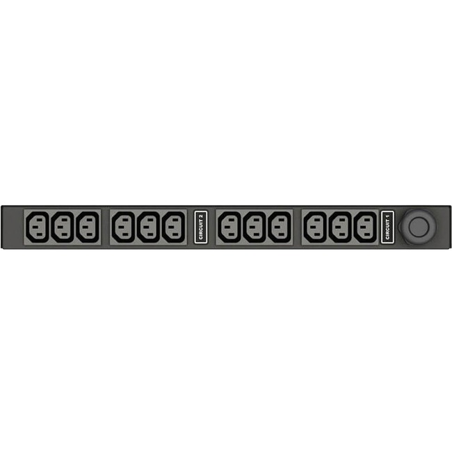 Vertiv Geist Basic Rack PDU - (12) IEC C13| 30A| 208V| L6-30P| 4.9kW| RPDU