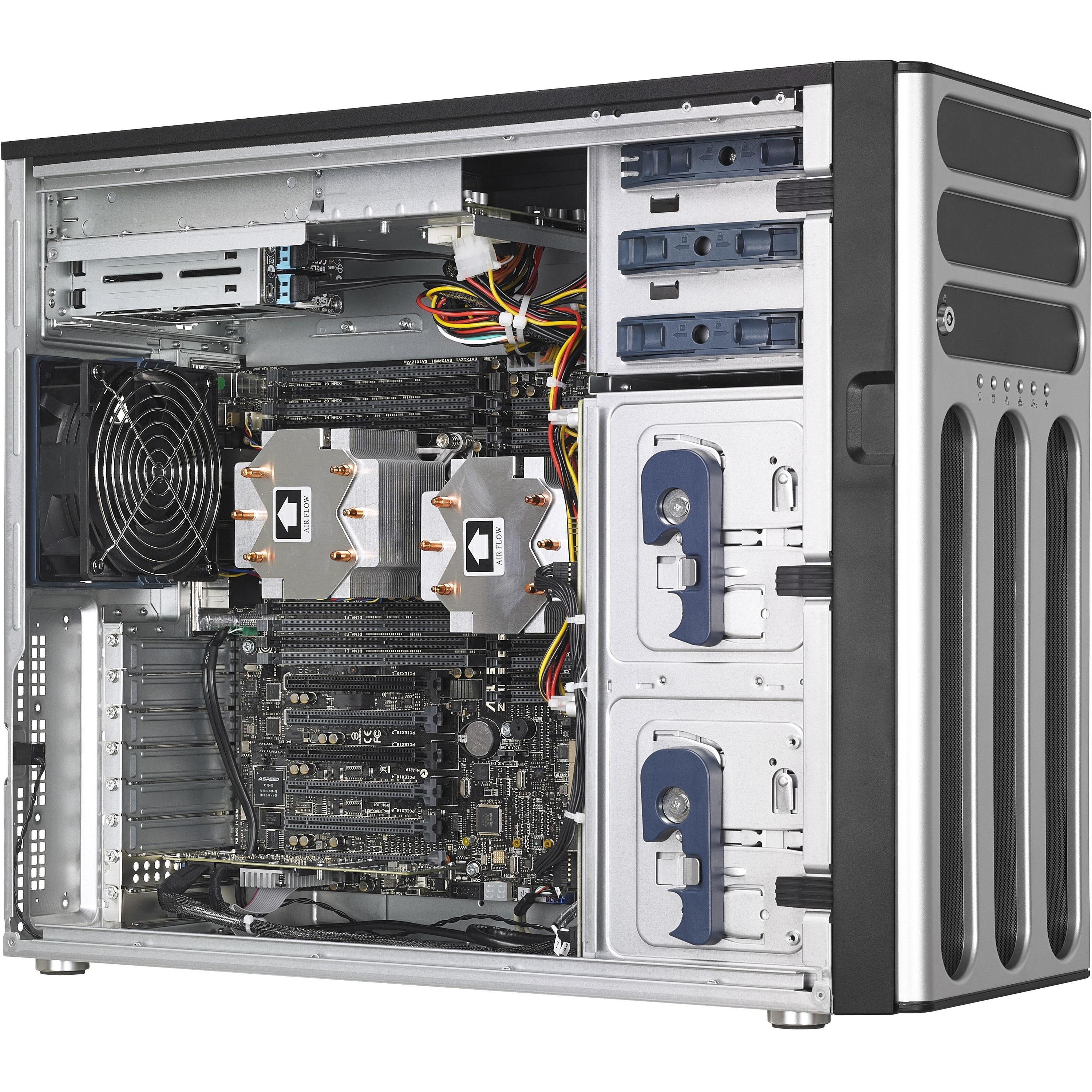 Asus TS700-E8-RS8 V2 Barebone System - 5U Tower - Socket R3 LGA-2011 - 2 x Processor Support