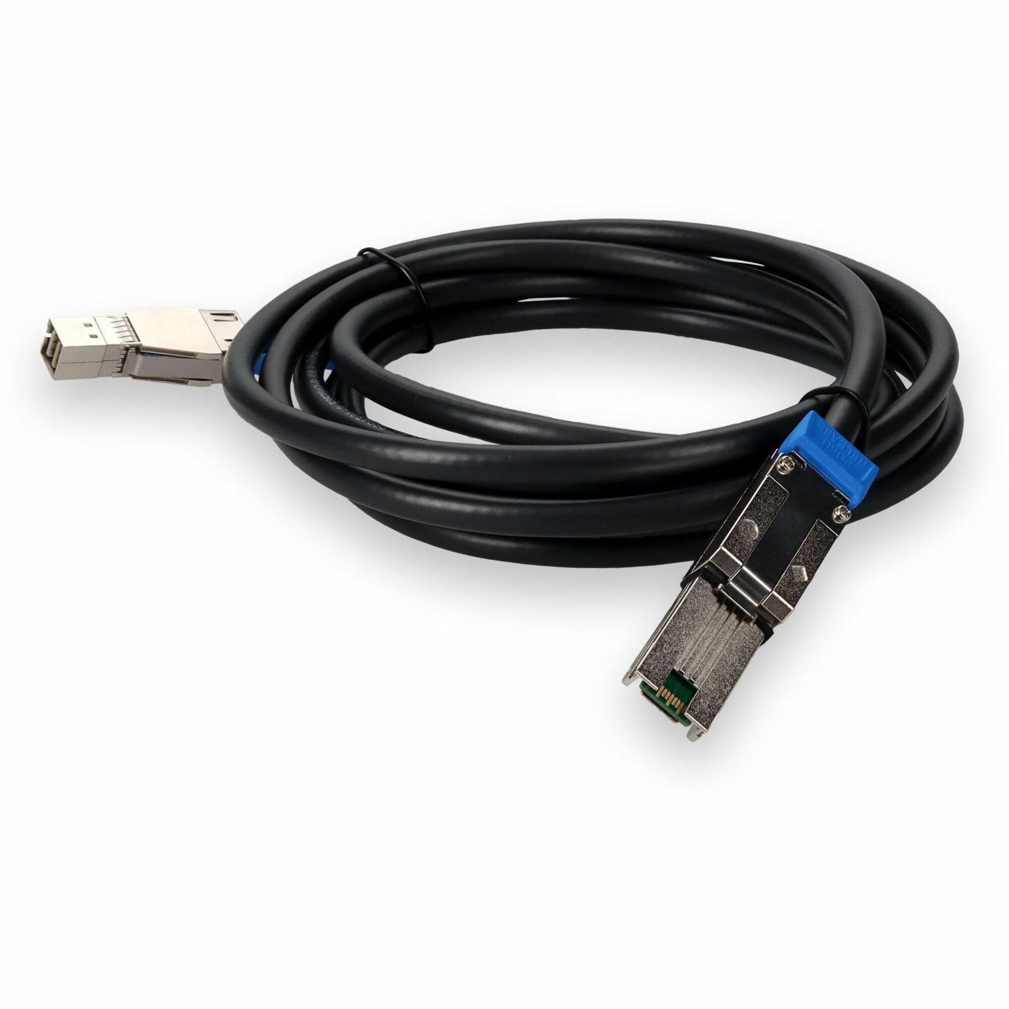 AddOn 50cm (1.6ft) SFF-8644 External Mini-SAS HD to SFF-8088 External Mini-SAS Male to Male Black Storage Cable