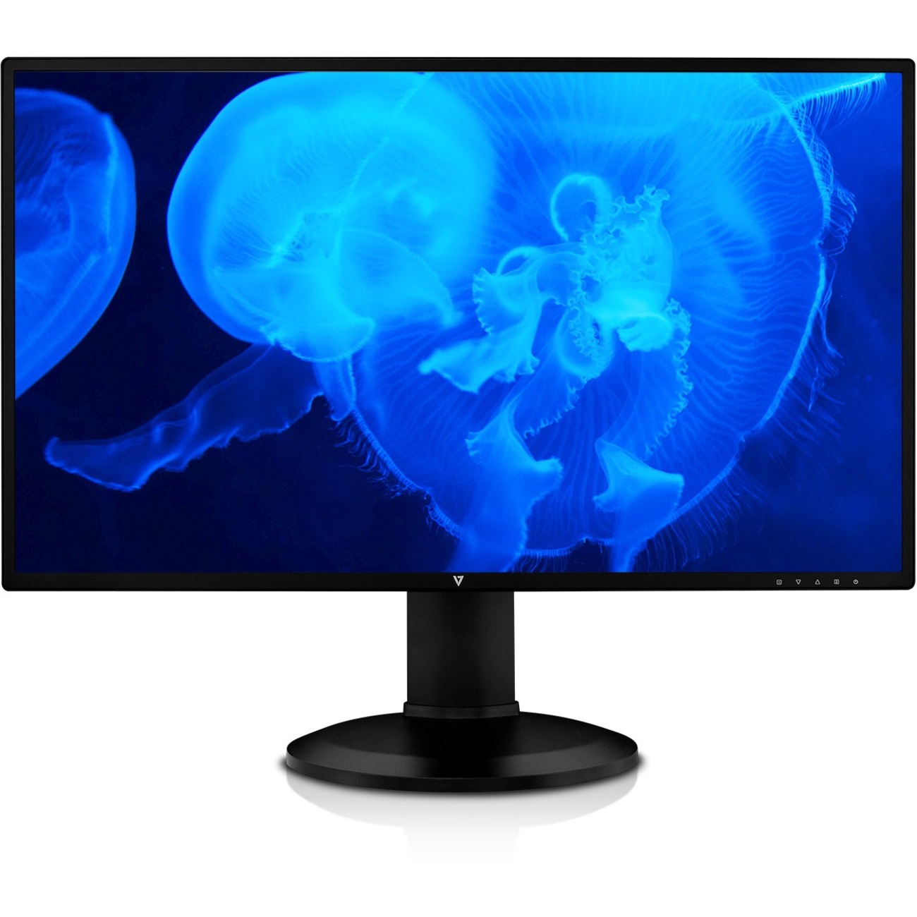 V7 L27HAS2K-2N 27" Class WQHD LCD Monitor - 16:9 - Black
