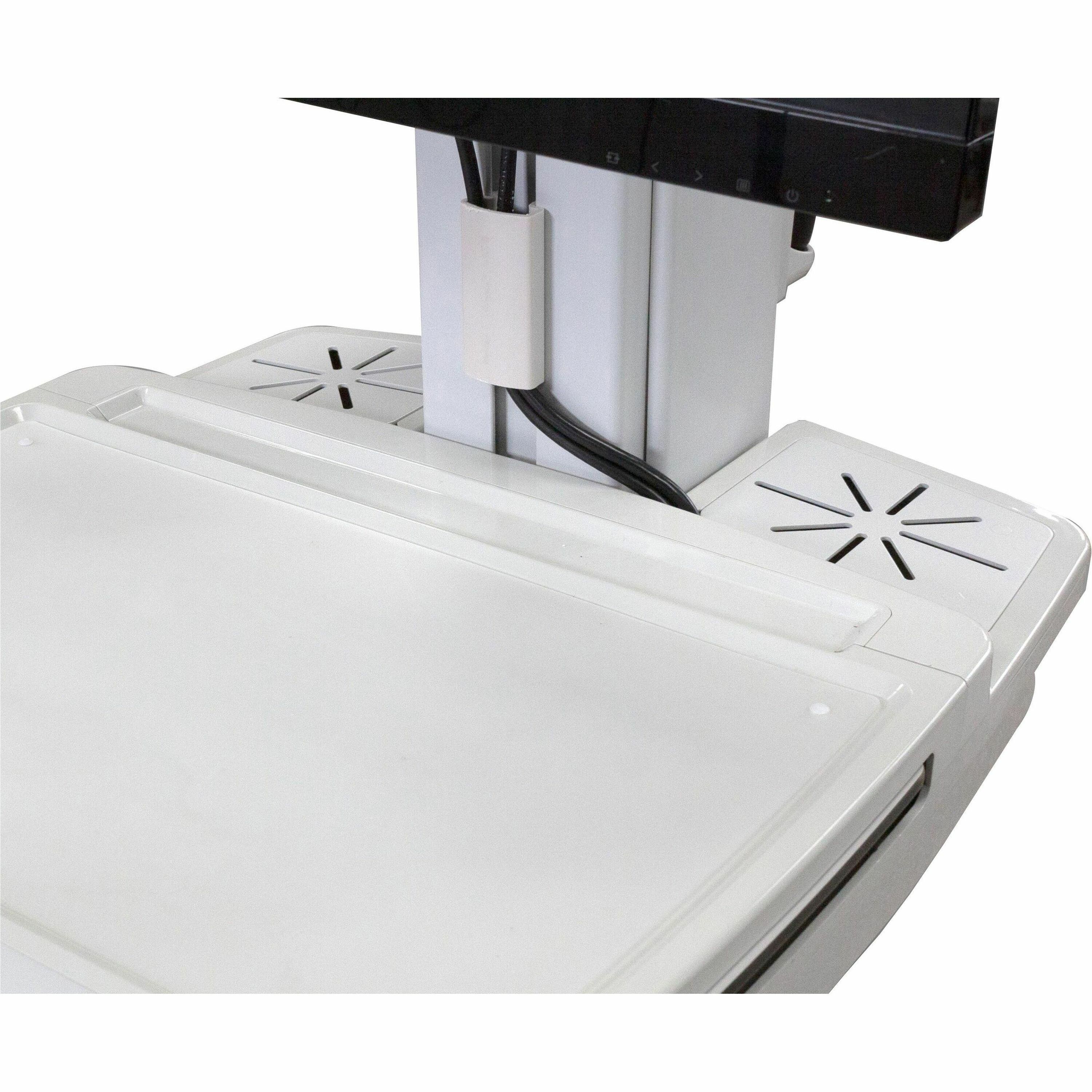 Capsa Healthcare - Mobile Computing Accessory - Trio-M38e Right Rear Slot Mount Plate (1970667)
