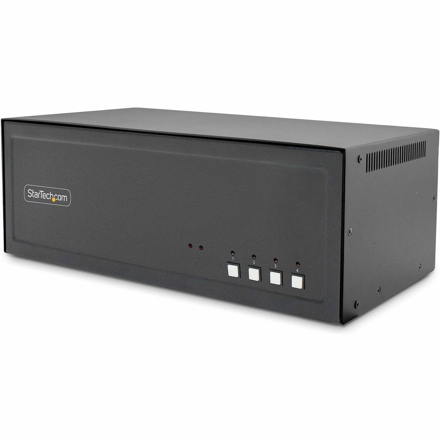 StarTech.com Secure 4-Port Quad-Monitor KVM Switch, HDMI / DisplayPort / DVI, 4K 60Hz, NIAP 4.0, CAC, Made in the USA