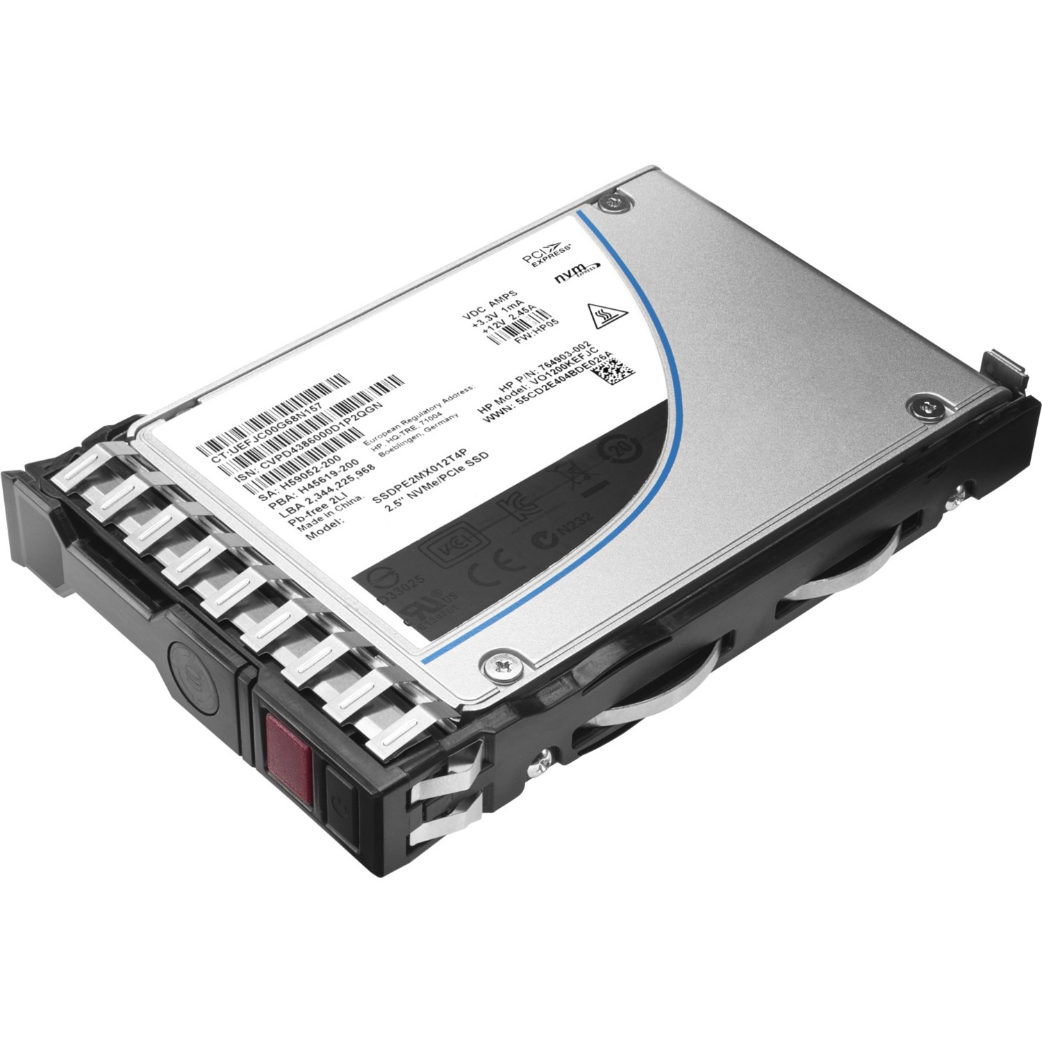 HPE 480 GB Solid State Drive - 3.5" Internal - SATA (SATA/600)