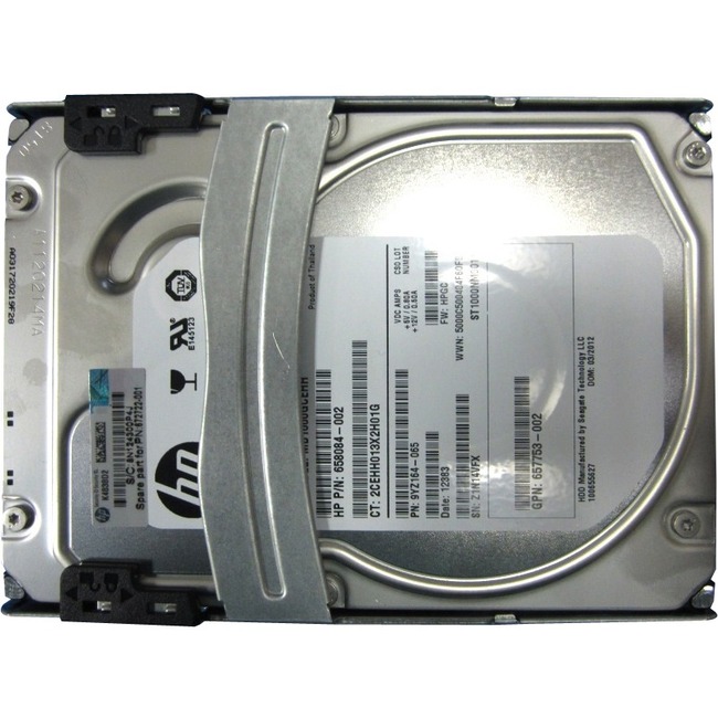 HPE 1 TB Hard Drive - 3.5" Internal - SATA (SATA/600)