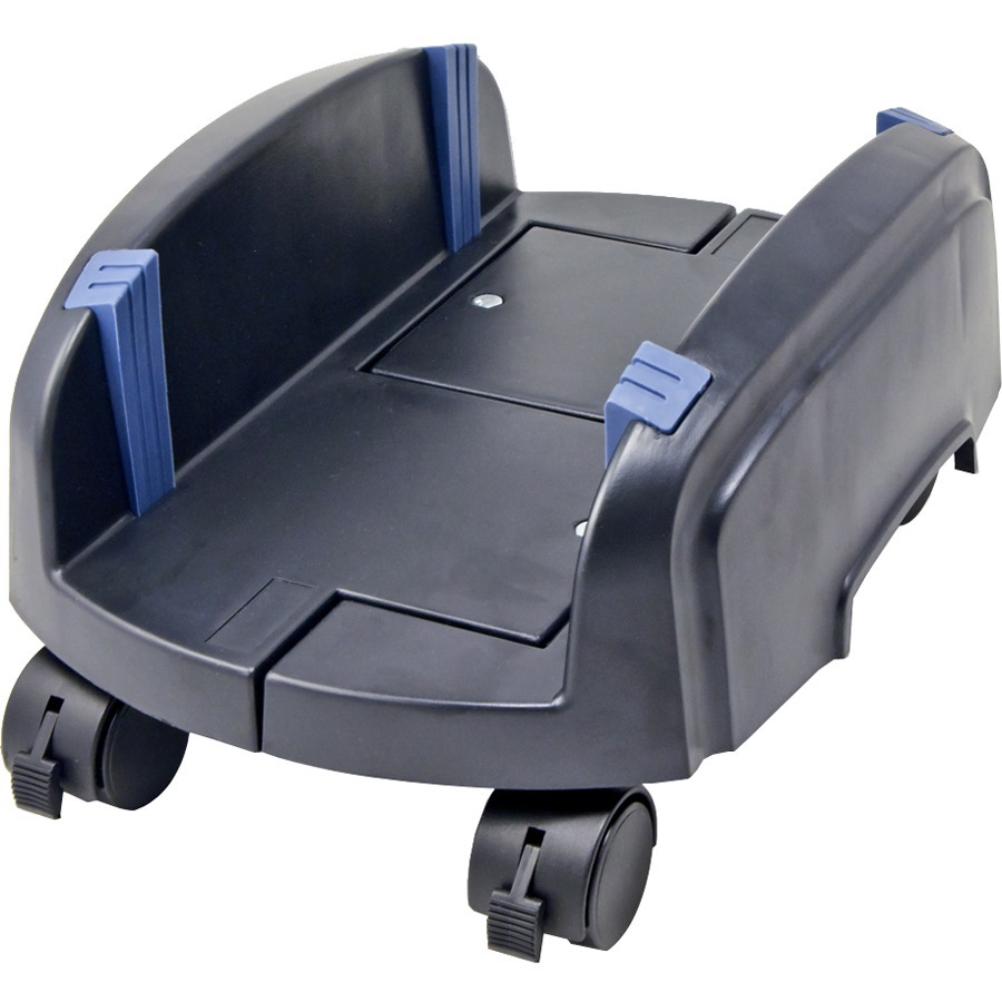 SYBA Multimedia Plastic Stand for ATX Case with Adjustable Width with Caster wheels