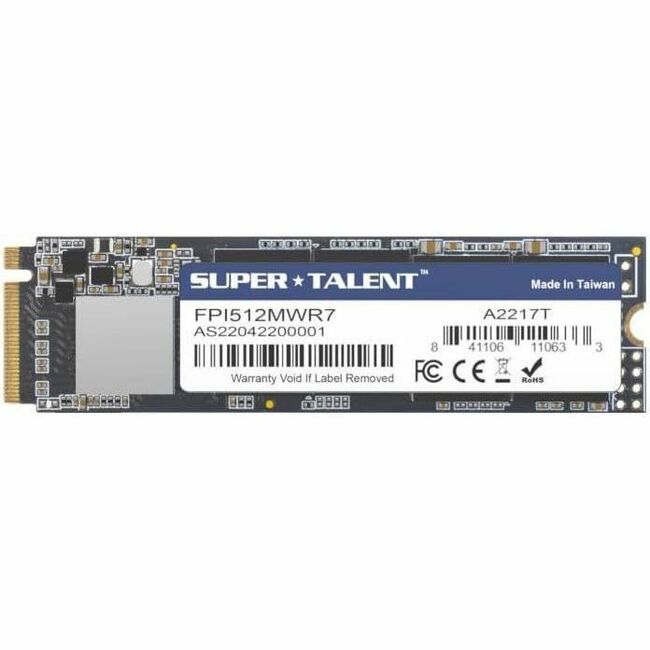 Super Talent EX 512 GB Solid State Drive - M.2 2280 Internal - PCI Express NVMe (PCI Express NVMe 3.0 x4)