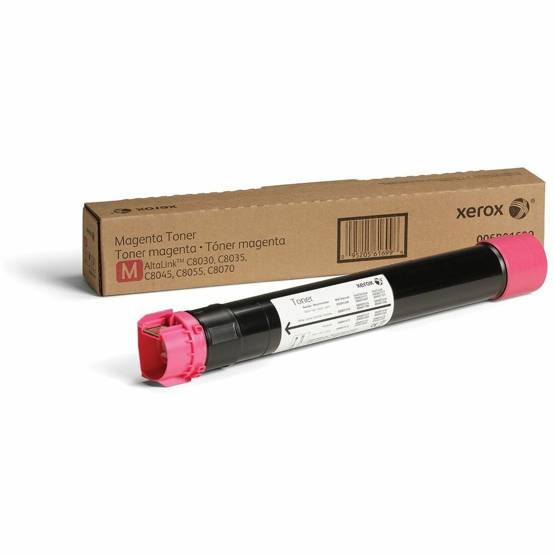 Xerox Genuine Xerox&reg; AltaLink&reg; C8000 Series Color Multifunction Printers, EC8000 Series Magenta Standard capacity Toner Cartridge (15000 Pages) - 006R01699