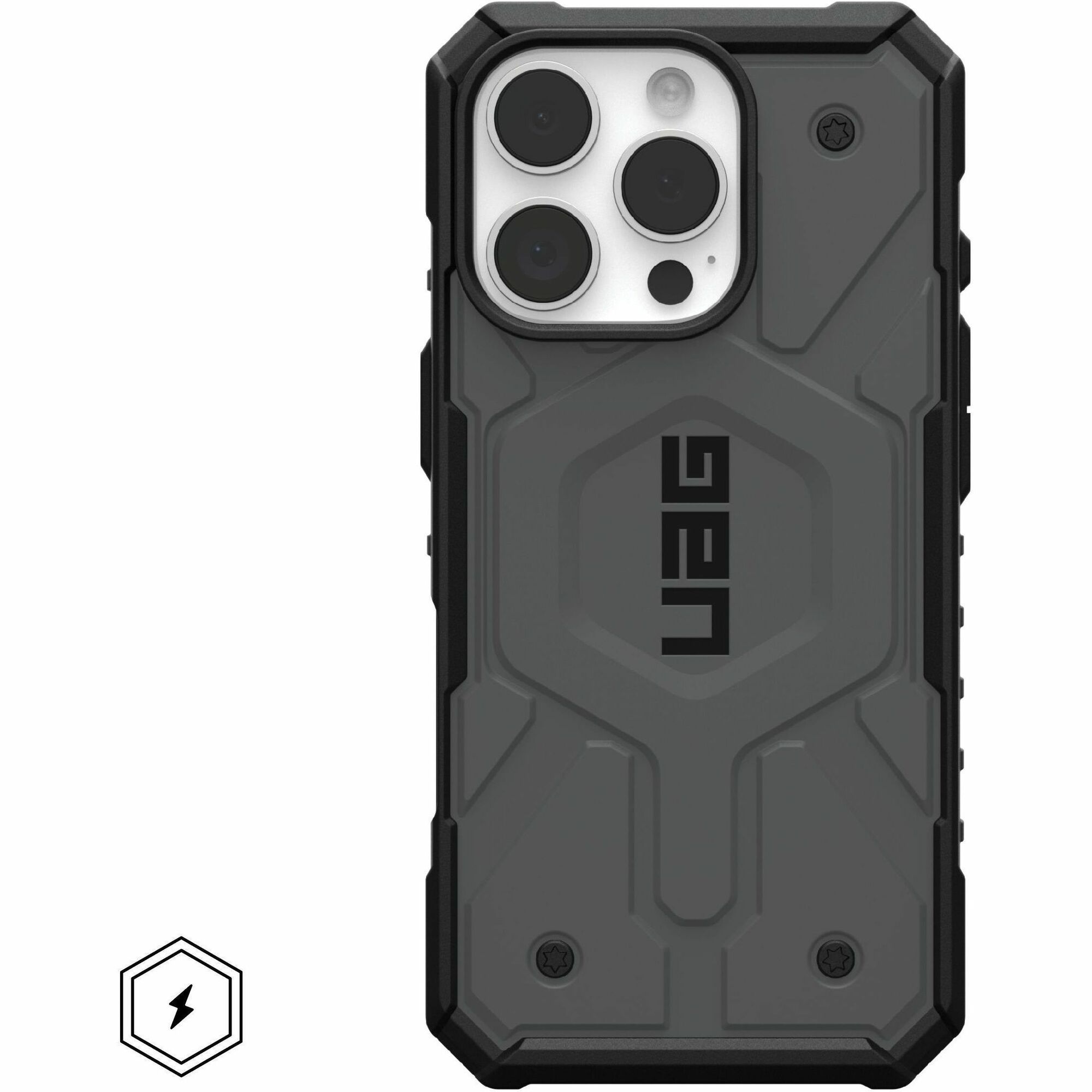 Urban Armor Gear Pathfinder iPhone 16 Pro Case - Silver