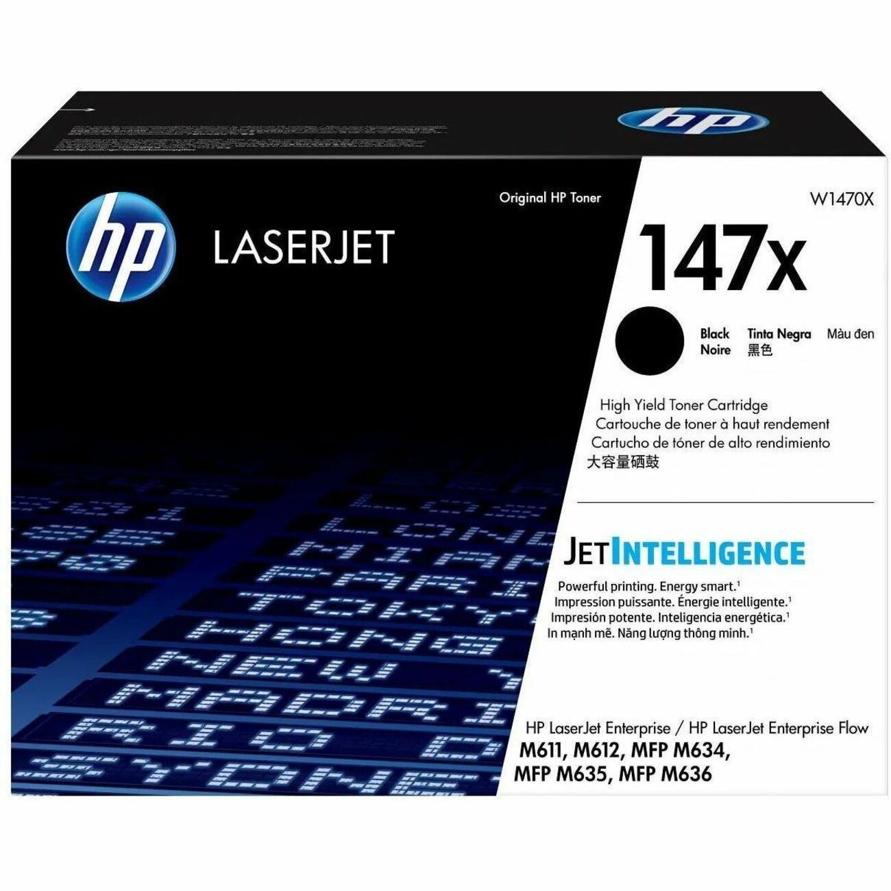 HP 147X Original High Yield Laser Toner Cartridge - Black - 1 Each