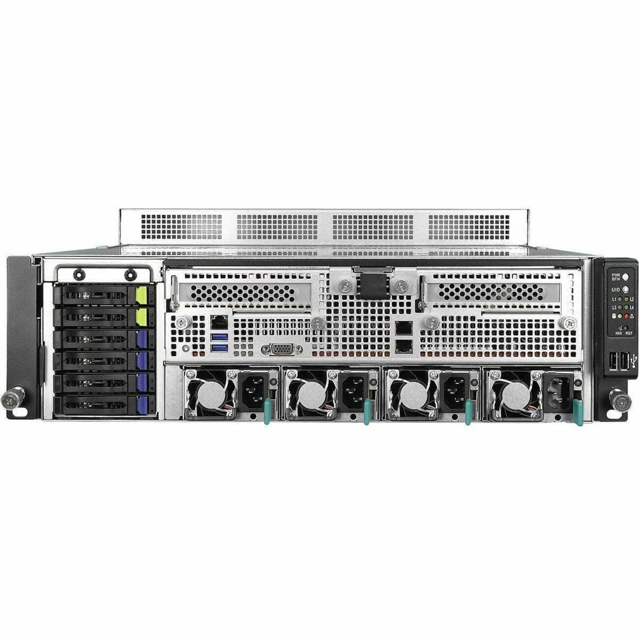 ASRock Rack 3U10G-F/C621 Barebone System - 3U Rack-mountable - Socket P PGA-478 - 2 x Processor Support