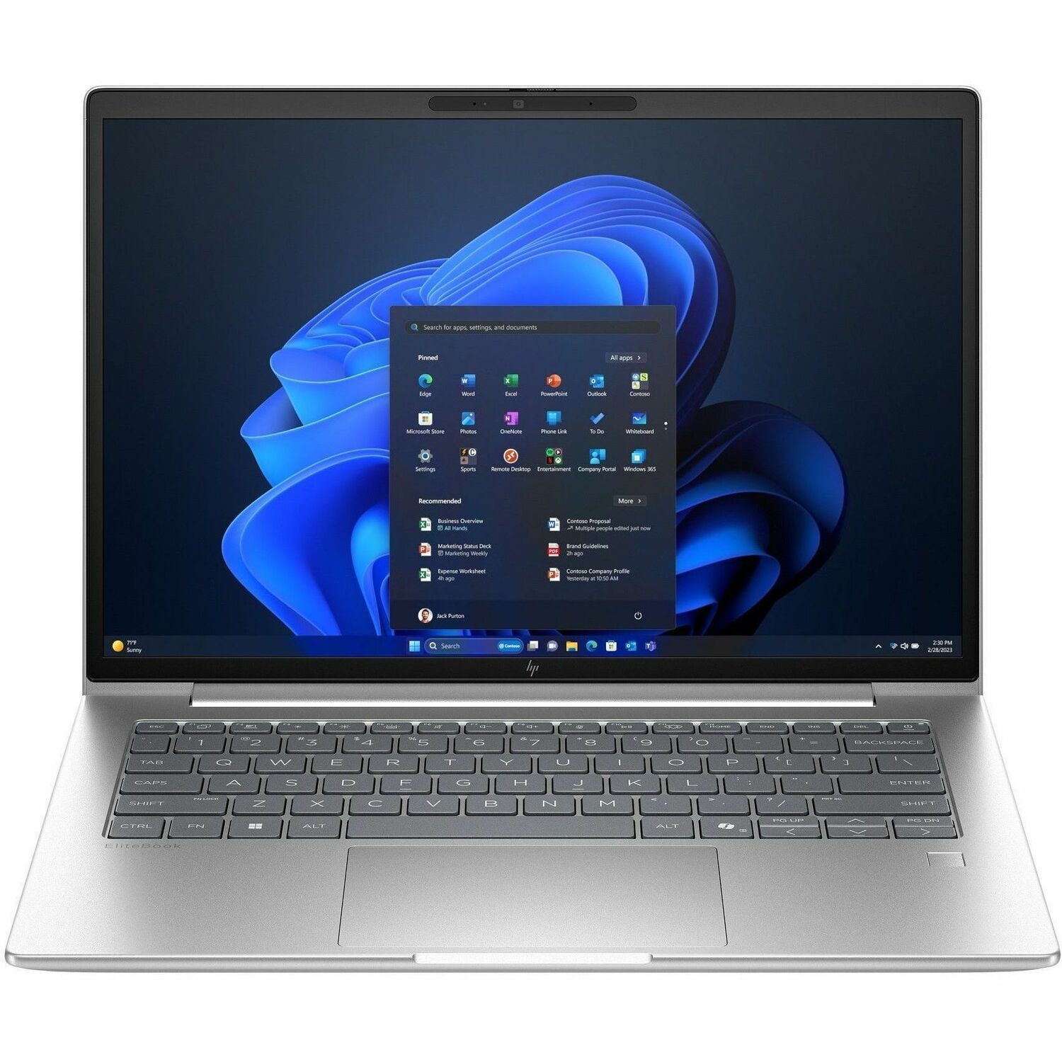 HP EliteBook 6 G1ah 16" Notebook - AMD Ryzen 5 PRO 215 - 32 GB - 512 GB SSD - Pike Silver
