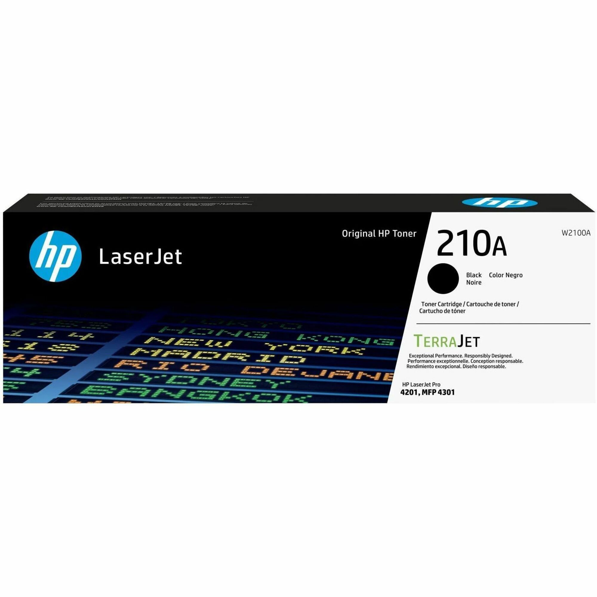 HP 210A Original Laser Toner Cartridge - Black - 1 Each