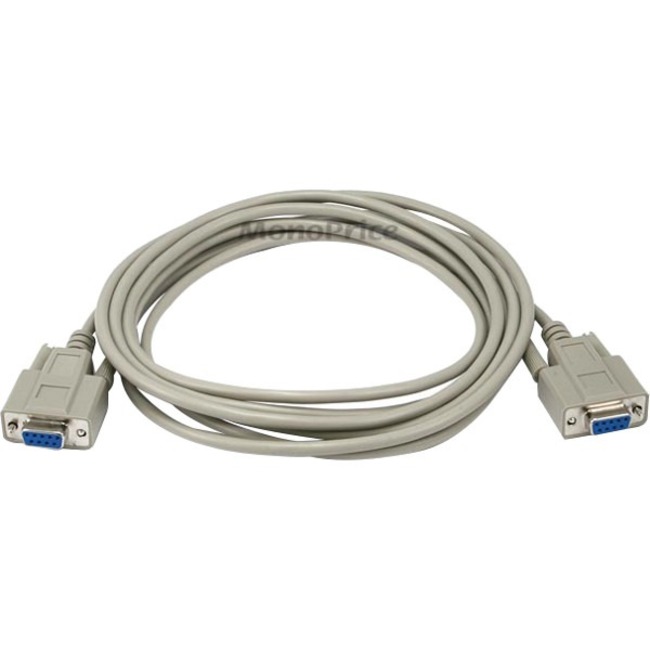 Monoprice 10ft DB 9 F/F Molded Cable