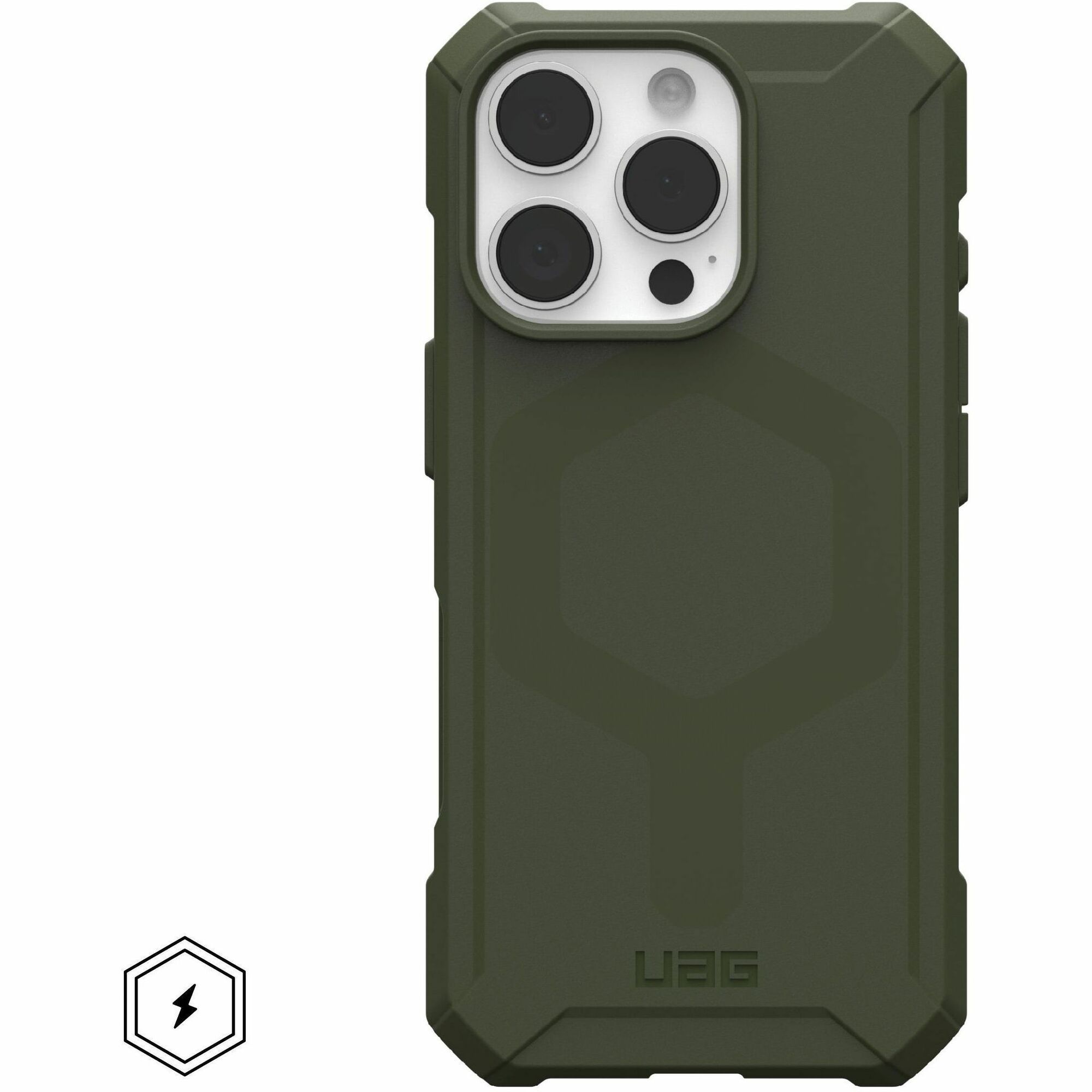 Urban Armor Gear Essential Armor iPhone 16 Pro Case - Olive Drab