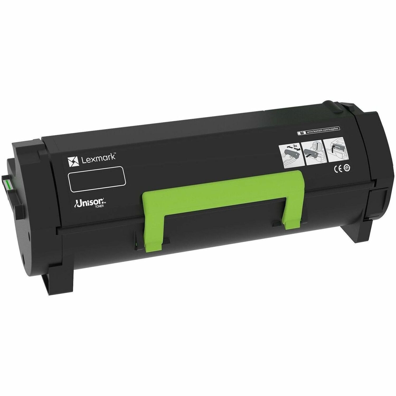 Lexmark 501G Standard Yield Laser Toner Cartridge - Black - 1 Each