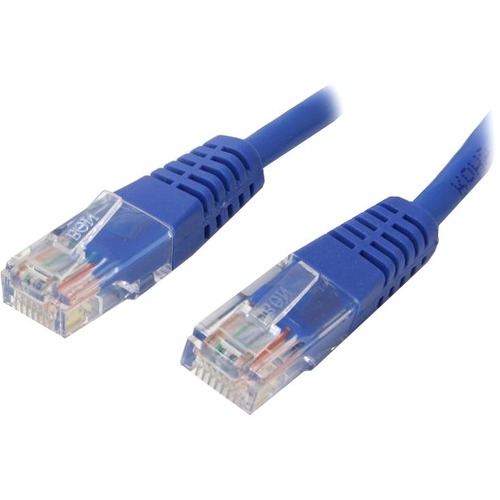 StarTech 3 ft Blue Molded Cat5e UTP Patch Cable