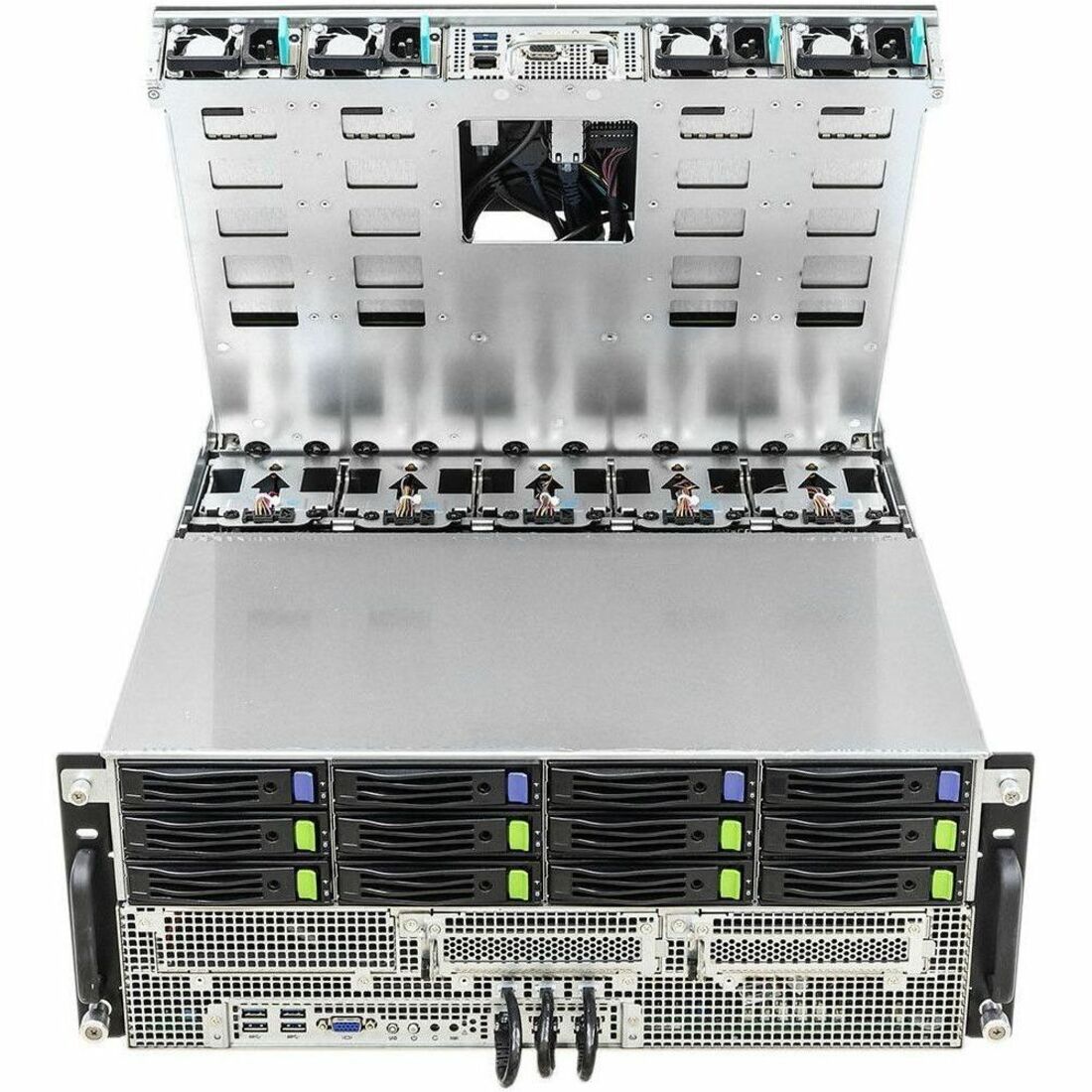 ASRock Rack 4U10G-ICX2/2T Barebone System - 4U Rack-mountable - Socket LGA-4189 - 2 x Processor Support