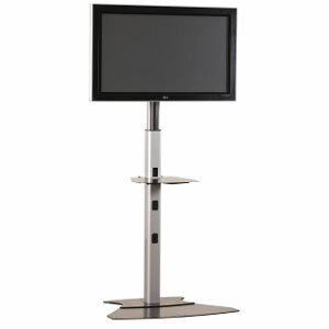 Chief Medium Flat Panel Floor AV Stand Display Mount - For 32-65 Inch Displays - Black