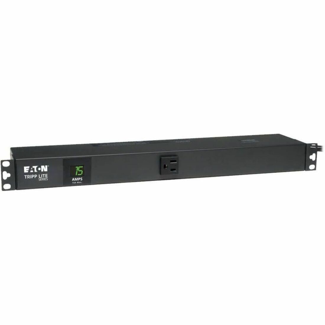 Tripp Lite by Eaton PDU 1.4kW Single-Phase Local Metered PDU 120V Outlets (13 5-15R) 5-15P 100-127V Input 15 ft. (4.57 m) Cord 1U Rack-Mount