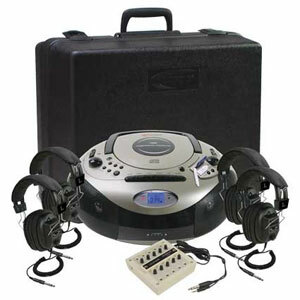 Califone Spirit Sd Listening Center W/ 4headphone Via Ergoguys