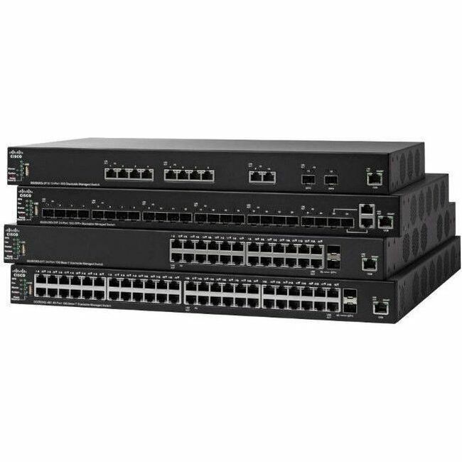 Cisco SX350X-08 8-Port 10GBase-T Stackable Managed Switch